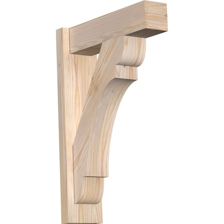 Ekena Millwork Olympic Block Smooth Outlooker, Douglas Fir, 5 1/2"W x 18"D x 26"H OUT06X18X26OLY05SDF